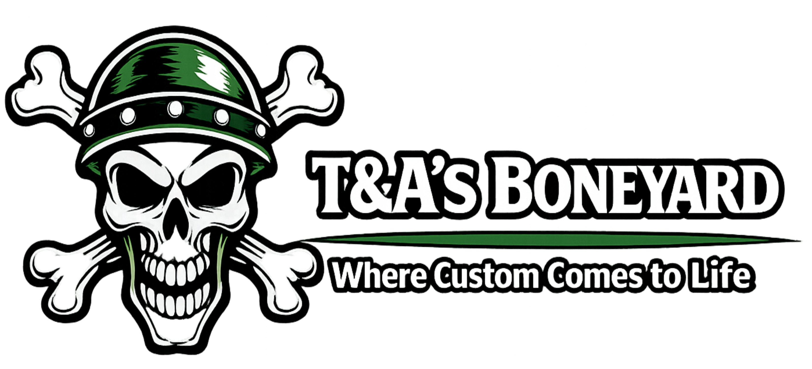 T&A's Boneyard logo